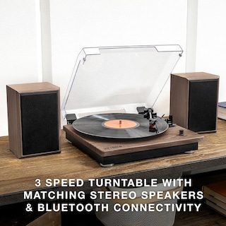 Foto 2 | Foto 2 | Tocadiscos De Vinilo Victrola Montauk Con Bluetooth De 3 Velocidades - Venta Internacional.