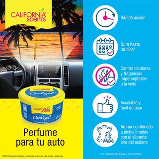 Foto 5 | Foto 5 | 12 Aromatizante Gel California Coche Nuevo 2.5oz