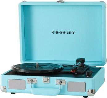 Foto 3 | Foto 3 | Tocadiscos De Vinilo Crosley Cruiser Plus Turquesa - Venta Internacional.