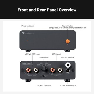 Foto 4 | Foto 4 | Phono Preamp Fosi Audio Box X5 Para Tocadiscos Con Cartucho Mm Y Mc - Venta Internacional.