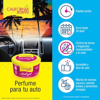Foto 4 | Foto 4 | Aromatizante en Gel California Scents E302688400 color Rosa 2.5oz Aroma Cherry