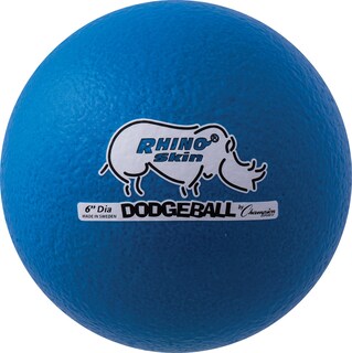 Foto 1 | Foto 1 | Piel De Rinoceronte Deportiva Dodgeball Champion, Color Azul Neón, Talla 6 - Venta Internacional.