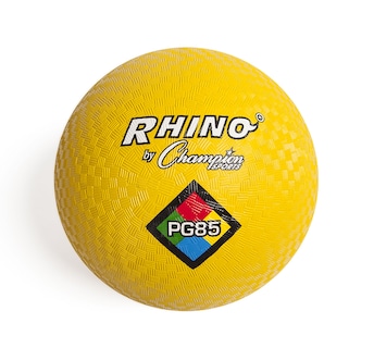 Foto 1 | Foto 1 | Pelota Playground Champion Sports Rhino 8,5 Cm, Color Amarillo - Venta Internacional.