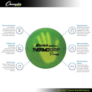Foto 7 | Foto 7 | Set De 6 Pieles De Rinoceronte Premium De Dodgeball Champion Sports - Venta Internacional.