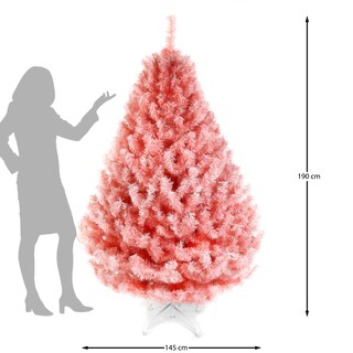 Foto 3 | Foto 3 | Árbol de Navidad Naviplastic Pino Sierra color Rosa No.6 190 cm