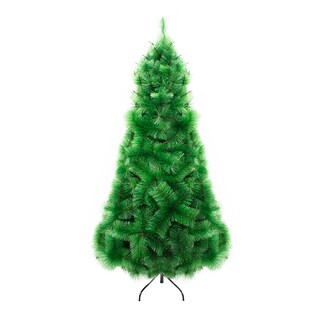Foto 1 | Foto 1 | Árbol Navideño Verde Ramas Montables Clásico Importadora La Merced Altura 2.10 M Artificial Plástico Resistente