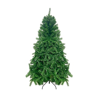 Foto 1 | Foto 1 | Árbol De Navidad Pino Clásico Ramas Montables Verde Oliva Plástico Resistente 1.20 M