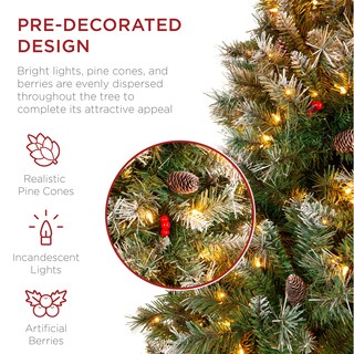 Foto 3 | Foto 3 | Árbol De Navidad Best Choice Products De 6 Pies Con 818 Puntas - Venta Internacional.