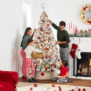 Foto 3 | Foto 3 | Árbol De Navidad Best Choice Products De 6 Pies Cubierto De Nieve Con Luces - Venta Internacional.