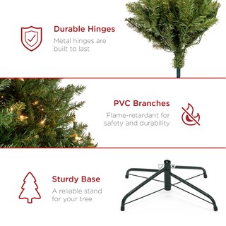 Foto 5 | Foto 5 | Árbol De Navidad Best Choice Products Douglas Full Fir, 6 Pies - Venta Internacional.