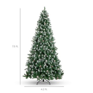 Foto 7 | Foto 7 | Árbol de Navidad Best Choice Products 7.5 Pies con 1346 Puntas de Rama - Venta Internacional