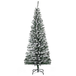 Foto 1 | Foto 1 | Árbol De Navidad Homcom Cubierto De Nieve De 6 Pies De Alto Con 492 Puntas - Venta Internacional.