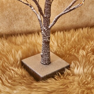 Foto 7 | Foto 7 | Árbol De Navidad Fudios Iluminado Con Nieve, 45 Cm, Con Temporizador, 24 Led - Venta Internacional.