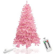 Árbol De Navidad Gamexcel De 2,3 M, Color Rosa Con Luces Usb, 1000 Puntas - Venta Internacional.