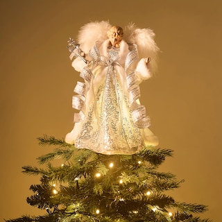 Foto 2 | Foto 2 | Decoración Para Árbol De Ángel De Navidad Valery Madelyn, 30 Cm, Con Luz Led - Venta Internacional.