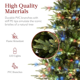 Foto 3 | Foto 3 | Árbol De Navidad Best Choice Products Aspen De 6 Pies Con 1350 Puntas - Venta Internacional.