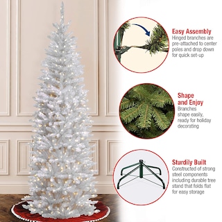 Foto 3 | Foto 3 | Árbol De Navidad, Abeto Kingswood De National Tree Company, 7.5 Pies - Venta Internacional.
