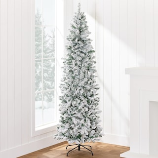 Foto 1 | Foto 1 | Lápiz Flocado Christmas Tree Best Choice Products De 6 Pies - Venta Internacional.