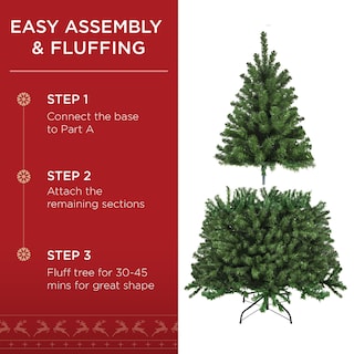 Foto 4 | Foto 4 | Árbol de Navidad Best Choice Products Verde-Venta Internacional