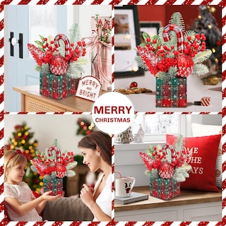 Foto 5 | Foto 5 | Adorno de Navidad Kpx Artificial para Mesa - Venta Internacional