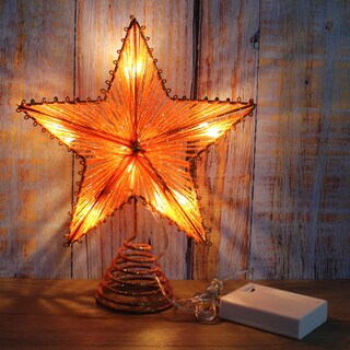 Foto 4 | Foto 4 | Decoración Navideña Cvhomedeco de Estrella con Luces Led-Venta Internacional