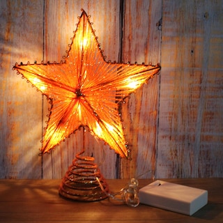 Foto 5 | Foto 5 | Decoración Navideña Cvhomedeco de Estrella con Luces Led-Venta Internacional