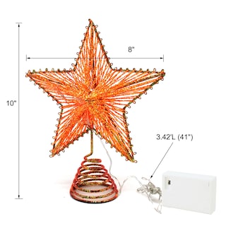Foto 6 | Foto 6 | Decoración Navideña Cvhomedeco de Estrella con Luces Led-Venta Internacional
