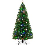 Árbol de Navidad Best Choice Products de 7 Pies con 280 Luces LED - Venta Internacional
