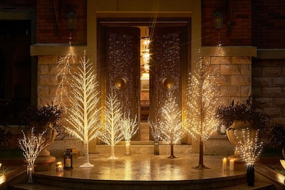Foto 6 | Foto 6 | Árbol Alpino Hairui con Luces Led Blancas-Venta Internacional
