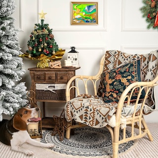 Foto 7 | Foto 7 | Árbol de Navidad Xmasexp 20 Mini Con Adornos De Pvc Verde - Venta Internacional