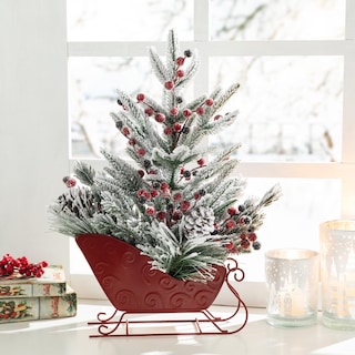 Foto 7 | Foto 7 | Trineo Decorativo Glitzhome de Navidad-Venta Internacional