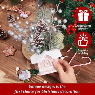Foto 2 | Foto 2 | Árbol de Navidad Kpx Artificial para Mesa con Adornos - Venta Internacional