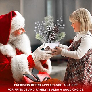 Foto 4 | Foto 4 | Árbol de Navidad Kpx Artificial para Mesa con Adornos - Venta Internacional