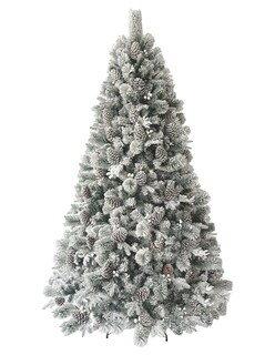 Foto 1 | Foto 1 | Árbol De Navidad Nevado 2.50m Premium * Piñas Gigantes * Alberta Spruce Artego Nieve Pino Artificial Frondoso Navideño