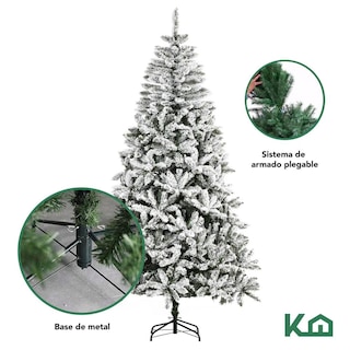 Foto 4 | Foto 4 | Arbol De Navidad Pino Nevado 1.80m Artificial Navideño