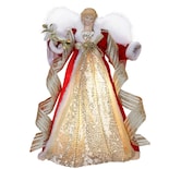 Decoración Para Árbol De Ángel De Navidad Valery Madelyn, 40 Cm Con Luz - Venta Internacional.