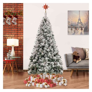 Foto 4 | Foto 4 | Arbol De Navidad Nevado 1.90 Metros Pino Navideño 1256 Ramas