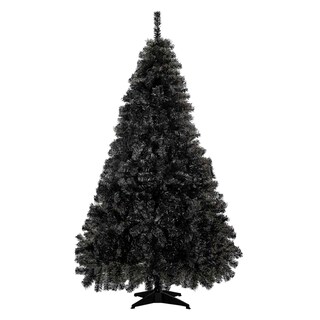 Foto 1 | Foto 1 | Arbol De Navidad Negro Pino Navideño 1.90 Metros 900 Ramas