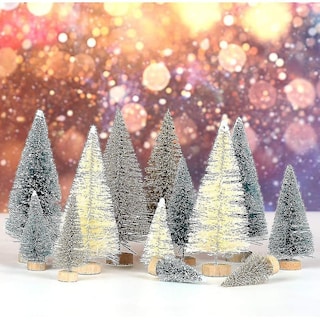 Foto 5 | Foto 5 | Mini Expositor Para Decoración De Árbol De Navidad, 24 Unidades, Con Base - Venta Internacional.