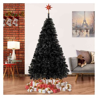 Foto 4 | Foto 4 | Arbol De Navidad Negro Pino Navideño 1.60 Metros 650 Ramas