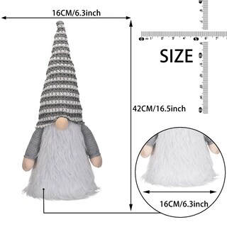 Foto 5 | Foto 5 | Decoración Para Árbol De Navidad Valery Madelyn Gnome, 42 Cm, Con Luz Led - Venta Internacional.