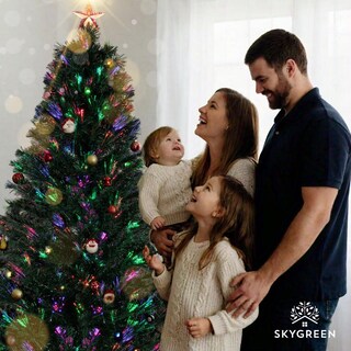 Foto 7 | Foto 7 | Árbol De Navidad 1.80 Mts Led Luces Integradas Pino Frondoso