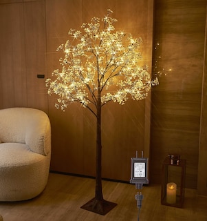 Foto 1 | Foto 1 | Árbol Artificial Con Forma De Aliento Para Bebés Hairui, 5 Pies, Con Luces - Venta Internacional.