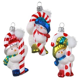 Foto 7 | Foto 7 | Adornos Navideños Hallmark Keepsake 2020 Snowman Trio - Venta Internacional.