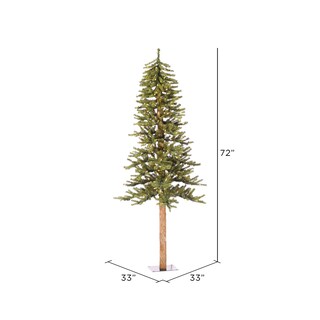 Foto 6 | Foto 6 | Árbol De Navidad Vickerman Natural Alpine De 6 Pies Con 250 Luces - Venta Internacional.