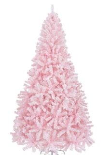 Foto 1 | Foto 1 | Xtellar Árbol De Navidad Nevado 2.2m – Encanto Invernal Rosa Nevado Con 1050 Ramas