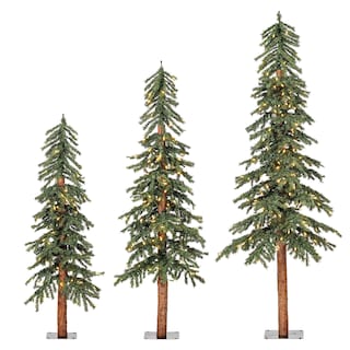 Foto 1 | Foto 1 | Juego de Árboles Navidad Vickerman Natural Alpine con Led 4 Pies, 5 Pies y 6 Pies - Venta Internacional
