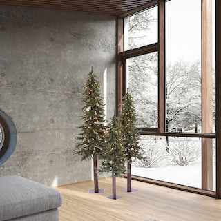 Foto 3 | Foto 3 | Juego de Árboles Navidad Vickerman Natural Alpine con Led 4 Pies, 5 Pies y 6 Pies - Venta Internacional