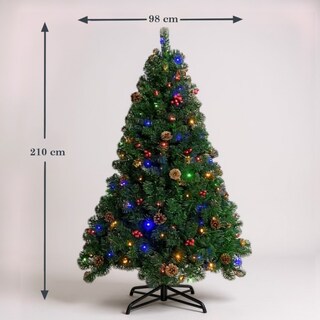 Foto 7 | Foto 7 | Árbol de Navidad 210 cm