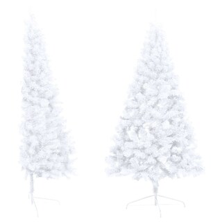 Foto 3 | Foto 3 | Medio Árbol De Navidad Artificial Vidaxl Con Led Y Juego De Bolas - Venta Internacional.